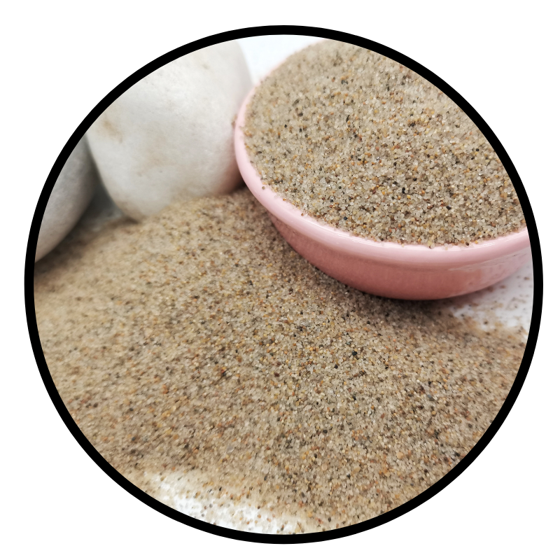 pure quartz sand